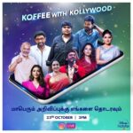 RJ Balaji Instagram - Tune in to @disneyplushotstarvip handle today at 3pm and join us LIVE!