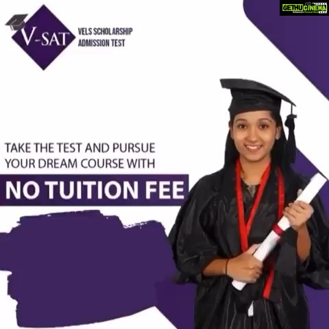 RJ Balaji Instagram - 500 free seats across 50 streams for deserving students. Here is the link to Vel’s University’s online examination on the 1st of July for the scholarship. https://vsat.velsuniv.ac.in/