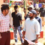 RJ Balaji Instagram - @mookuthiamman - Working stills !!! 😇 #MookuthiAmman