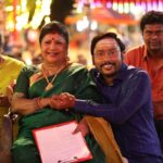 RJ Balaji Instagram - @mookuthiamman - Working stills !!! 😇 #MookuthiAmman
