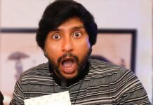 RJ Balaji Instagram - Run baby run promotion ku panna video la enakkae tgeriyaama periya twist vechadhukh Romba nandri @irjbalaji bro! #announcement