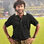 RJ Balaji Instagram - All set for today !!! 💛 #IPLonStar