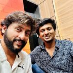 RJ Balaji Instagram - I Love you @lokesh.kanagaraj ❤️ #SingaporeSaloon