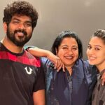 Raadhika Sarathkumar Instagram - Catching up with this wonderful woman #nayanthara and @wikkiofficial over chai and beautiful babies. More strength and power to them❤️❤️❤️❤️❤️with all my heart.