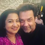 Raadhika Sarathkumar Instagram - We share so many memories of great times spent with families, so lovely to see you dear @iambobbydeol ❤️❤️❤️❤️looking awesome dear