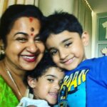 Raadhika Sarathkumar Instagram – #imternationaldayofthegirlchild  #womenpower  #girlsday she is love and power embodied ❤️❤️❤️❤️she is a girl and we will celebrate them🙏🙏 @rayanemithun