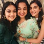 Raadhika Sarathkumar Instagram - Sometimes when things get tough, friends are a great source of inspiration. Get up ,get ready and show up, read it many times, but I did it❤️❤️Thks @lissylaxmi @suhasinihasan @gauthamvasudevmenon @venketramg @kssrikumar #manirathnam @boney.kapoor @kalyanipriyadarshan @rimakallingal #parvati @officialaditibalan #pragyamartin #mohan and my sweet @keerthysureshofficial sorry if I missed some names❤️❤️❤️❤️