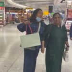 Raadhika Sarathkumar Instagram - Lots of catching up and spending quality time with my dear @sripriyarajkumar #heathrowterminal5