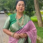 Raadhika Sarathkumar Instagram - Artisan sarees, dresses and western wear from all over India a confluence of creators in a unique platform where the consumer and weaver are benefitted. Good going , support hand made work of India @deviigoyal @vijayatummala . Wish you all the best @artisanexhibitions