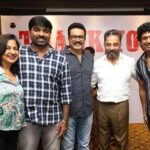 Raadhika Sarathkumar Instagram - Happy to see this fabulous success and celebrate with @ikamalhaasan @actorvijaysethupathi @anirudhofficial @lokesh.kanagaraj From the word go the film was thrilling and engaging, what extraordinary work by all technicians especially my 50kg tajmahal @anirudhofficial ❤️❤️❤️❤️