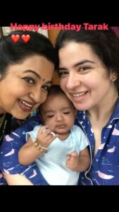 Raadhika Sarathkumar Instagram - Happy birthday my dearest Tarak, love you my dearest ❤️❤️❤️❤️❤️