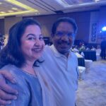 Raadhika Sarathkumar Instagram - My iniya #tamil director with his Panchali, always a special place in my heart #bharathiraja , his blessings and wishes always works for me. My #director my #guru #tamilfilm #genius ❤️❤️❤️