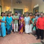 Raadhika Sarathkumar Instagram - Life takes us us on different journeys,live the moment and learn from it🙏need everyone’s good wishes as we start ‘Kizhaku Vaasal”on #vijaytv .#sachandrasekar sir who I have done many successful movies a family friend and well wisher leads the cast with a great crew. Good luck👍👍