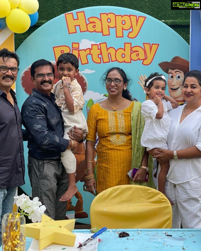 Raadhika Sarathkumar Instagram - Thank you all for the wishes and cute videos for #tarak he was so thrilled and happy 🙏🙏❤️❤️❤️