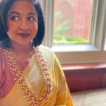 Raadhika Sarathkumar Instagram – Quick changeover in London to receive an award π₯