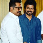 Raadhika Sarathkumar Instagram - Fantastic news to see the one and only #vijay and @r_sarath_kumar together in #vijay66 in a power packed film , with gorgeous @rashmika_mandanna . 👍👍👍👍❤️❤️❤️❤️❤️