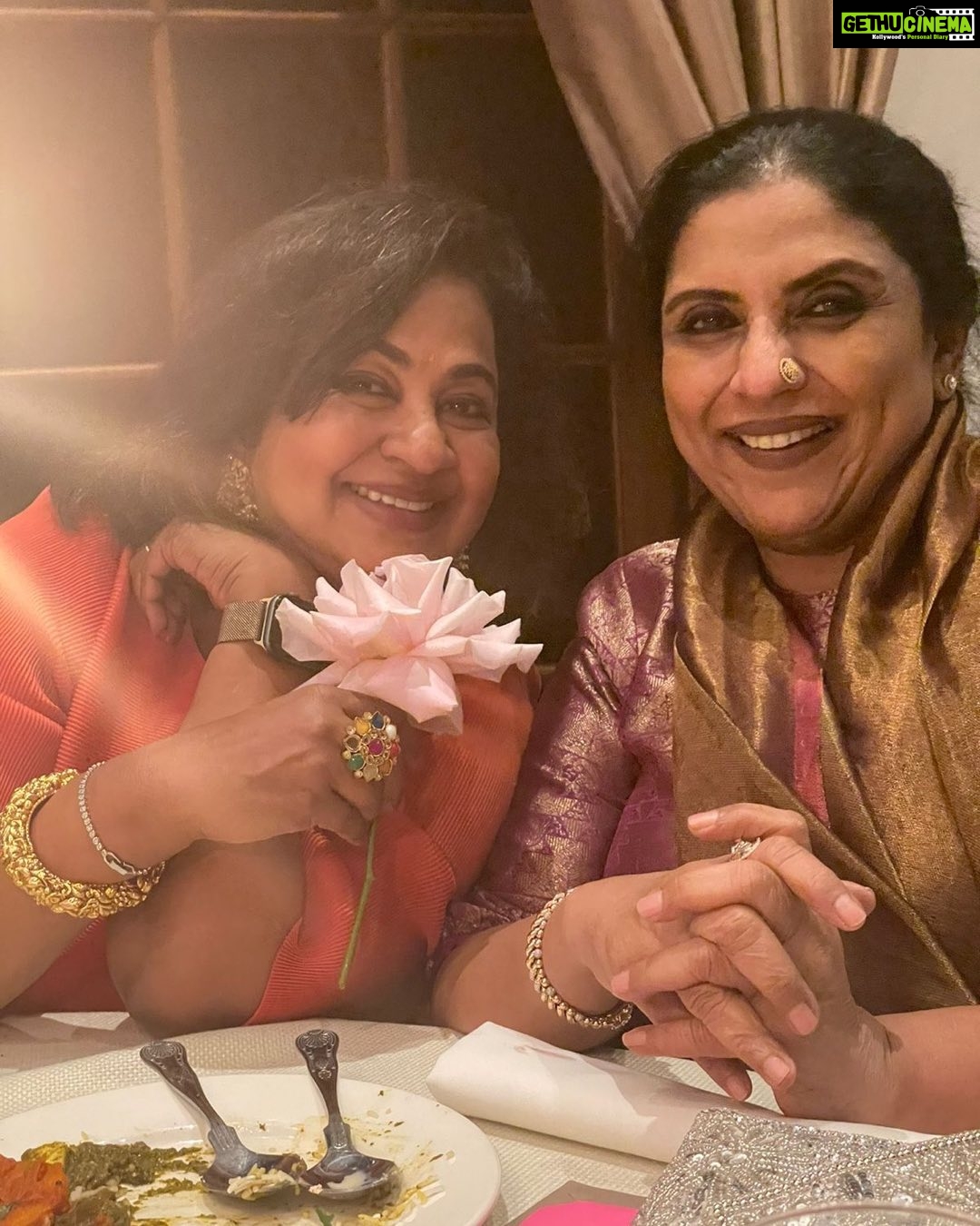 Raadhika Sarathkumar Instagram - Happy happy birthday dear aloo @sripriyarajkumar , wishing you many many more years of love, happiness, peace and laughter ❤️❤️❤️❤️💕💕💕💕💕💕💕