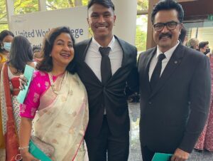 Raadhika Sarathkumar Instagram - #uwcsea2022grads  So very proud of @sarathrahhul as he has turned into a responsible adult from joining school as a boy.Our hearts @r_sarath_kumar hearts swell with pride at his growth. Wish him well in his future endeavours ❤️❤️❤️❤️❤️love you  baby❤️❤️now and forever