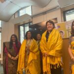 Raadhika Sarathkumar Instagram - Tamil Studies UK honoured women achievers in the British Parliament, grateful to have been the recipient🙏🙏🙏🙏 this is indeed a great honour.Hosted by RT Hon Maria Miller MP 🙏🙏