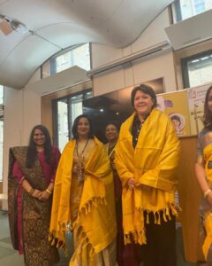 Raadhika Sarathkumar Instagram - Tamil Studies UK honoured women achievers in the British Parliament, grateful to have been the recipient🙏🙏🙏🙏 this is indeed a great honour.Hosted by RT Hon Maria Miller MP 🙏🙏
