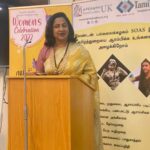 Raadhika Sarathkumar Instagram – Tamil Studies UK honoured women achievers in the British Parliament, grateful to have been the recipient🙏🙏🙏🙏 this is indeed a great honour.Hosted by RT Hon Maria Miller MP 🙏🙏
