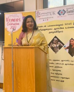 Raadhika Sarathkumar Instagram - Tamil Studies UK honoured women achievers in the British Parliament, grateful to have been the recipient🙏🙏🙏🙏 this is indeed a great honour.Hosted by RT Hon Maria Miller MP 🙏🙏