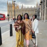 Raadhika Sarathkumar Instagram - Tamil Studies UK honoured women achievers in the British Parliament, grateful to have been the recipient🙏🙏🙏🙏 this is indeed a great honour.Hosted by RT Hon Maria Miller MP 🙏🙏
