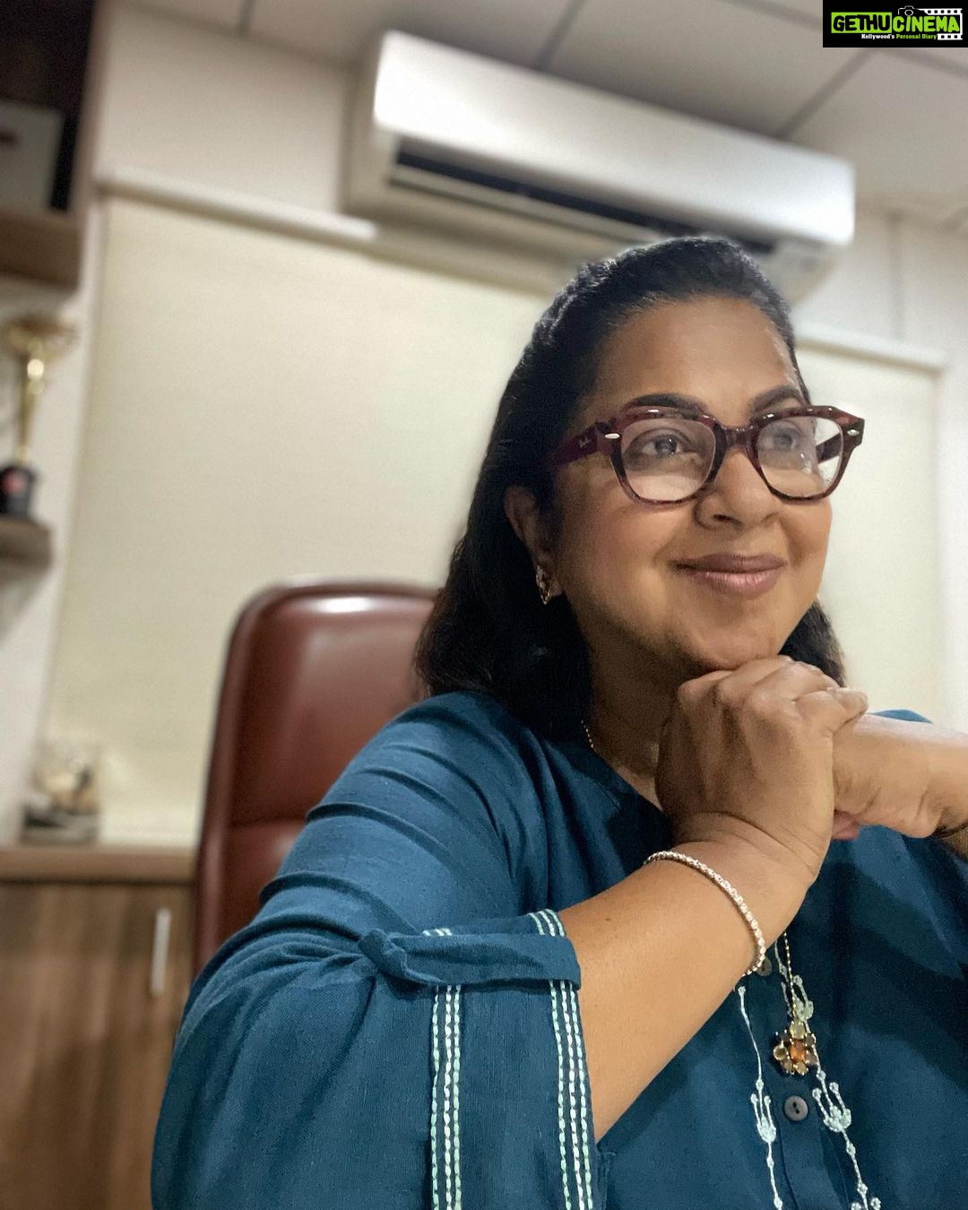 Raadhika Sarathkumar Instagram - Hard work will always pay, need to keep going and not anyone or anything pull you down #women #hardwork #passion #radaan #radaanmedia 💕💕💕