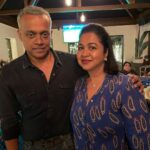 Raadhika Sarathkumar Instagram - Special evening, Thk you @gauthamvasudevmenon ❤️❤️❤️ @mahalikeme @kssrikumar @venketramg @pushpa411 #lizzie😍😍😍😍🥰🥰🥰🥰🥰 #gvm #gvmfans #birthday #friendship #friends