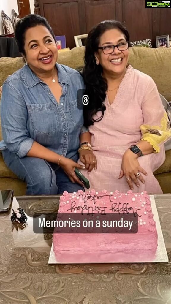 Raadhika Sarathkumar Instagram - Life is a journey and you create memories as you go❤️❤️❤️spending time with close friends on a Sunday ❤️❤️❤️❤️