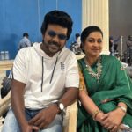 Raadhika Sarathkumar Instagram – #chandramukhi2  @offl_lawrence @lyca_productions  and the whole team #vadivelu