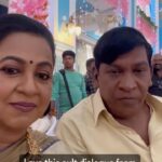 Raadhika Sarathkumar Instagram - #recreating the cult dialogue of #vadivel #vadivelcomedy in #chandramukhi2 @lyca_productions Risk edukrethellam enakku Riki sapidramathiri, 😆😆😆😆😆😆❤️❤️❤️❤️❤️
