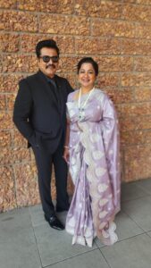 Raadhika Sarathkumar Instagram - My fav part of the wedding , brought tears to see my chokki bee @ashbashr & @aaron_thavarajah walk the aisle and my brother @raajuradha giv her away, with whole family @sarathkumar @rayanemithun @sunitaratha @mohanratha22 @kritia_ratha @ratha_21 @soorajradha and all ❤️❤️❤️❤️❤️it was beautiful to have these precious moments with all.