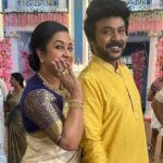 Raadhika Sarathkumar Instagram - It was a pleasure to work with a director who knows his craft and job thoroughly #pvasu @lyca_productions #chandramukhi2 Thank you @offl_lawrence wow a heart of gold, who gifted me a gold ring and a watch as we wrapped up the film❤️❤️❤️❤️this is the first hero who has gifted me gold, was sooo touched by his genuine affection ❤️❤️❤️❤️