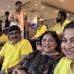 Raadhika Sarathkumar Instagram - #csk #csk❤️ such an emotion @sripriya
