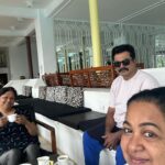 Raadhika Sarathkumar Instagram - Rarely we all get to spend time together, enjoying the moment , Thks to @varusarathkumar @r_sarath_kumar @rayanemithun @amithun_25 @kala_kandasamy @manjunath_s @aiswarya.sudharson @mallikakandasamy #rahhulsarathkumar @pickyourtrail Sri Lanka