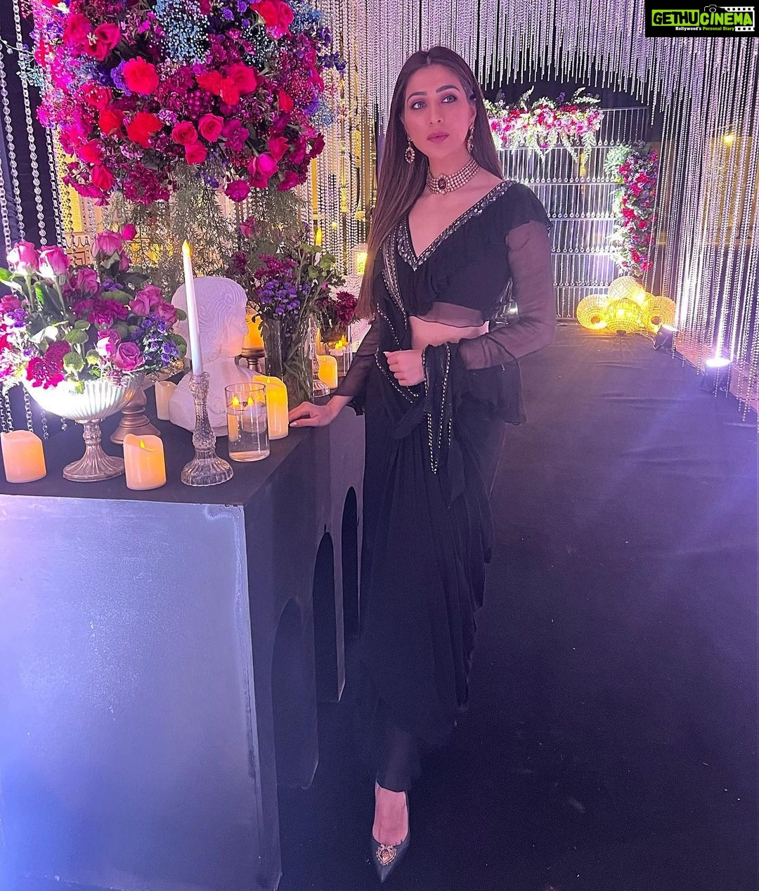 Raai Laxmi Instagram - Elegance is the only beauty that never fades 💎🖤❤️🌈 👗: @expressionistbyjaspreet Styled : @stylekarmaa