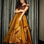 Raai Laxmi Instagram - 🤎Drama with elegance 🤎makes it picture perfect 💎 Styling: @stylekarmaa 👗:@expressionistbyjaspreet 💄 :@romakhannaofficial 💎 : @shriramhariramjewellers 📸: @thefixating_shot