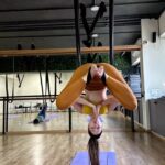Raai Laxmi Instagram - Must say ! If u try nothing is impossible🙏😇🧘‍♀️ my new love #aerialyoga 🥰❤️ Thank u @sarvesh_shashi for pushing me to do this 😁🥰 loved it ‼️ #newpassion #newlove #yoga #aerial #peace #love #happiness #nothingisimpossible ❤️💫