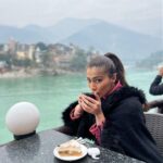 Raai Laxmi Instagram - Life is a series of thousand little miracles,notice them💫🌈 #Holyplace #beauty 😇🙏 #rishikesh