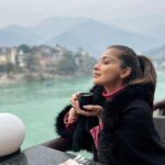 Raai Laxmi Instagram - Life is a series of thousand little miracles,notice them💫🌈 #Holyplace #beauty 😇🙏 #rishikesh