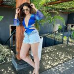 Raai Laxmi Instagram - 💙it’s a blue feeling 💙