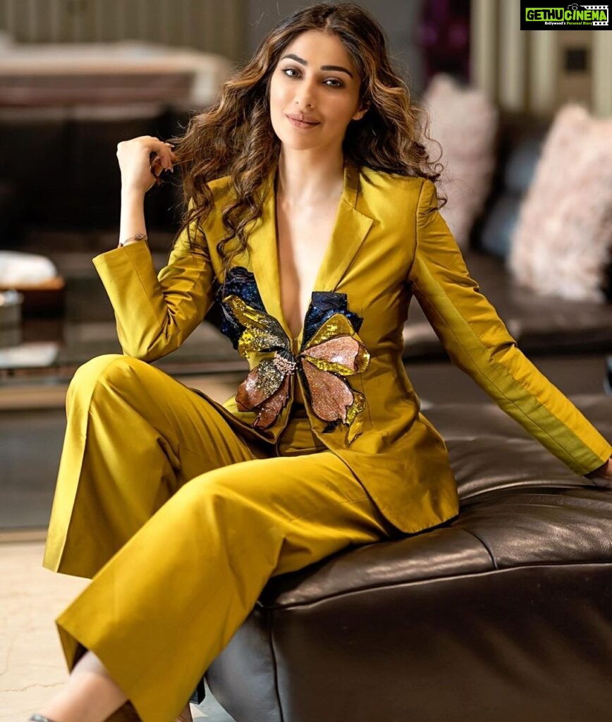 Raai Laxmi Instagram - 💛Where style meets confidence💛