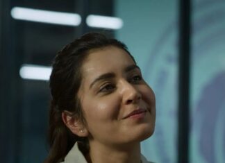 Raashi Khanna Instagram - nothing just obsessing over her genius and gorgeousness at the same time🌻✨ #FarziOnPrime, watch now!