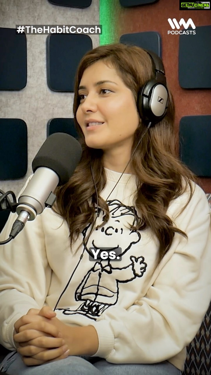 Raashi Khanna Instagram - Everything in life is a result of past karma, and how you respond to it today will form your karma for the future. Tap on the link in my bio to hear my very first podcast with the habit coach @ashdindoc where I talk about my spiritual experiences and learnings ✨