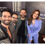 Raashi Khanna Instagram - And it went like.. 😃😂🤣🥲 #farzi #promotions @shahidkapoor @actorvijaysethupathi @rajanddk ♥️