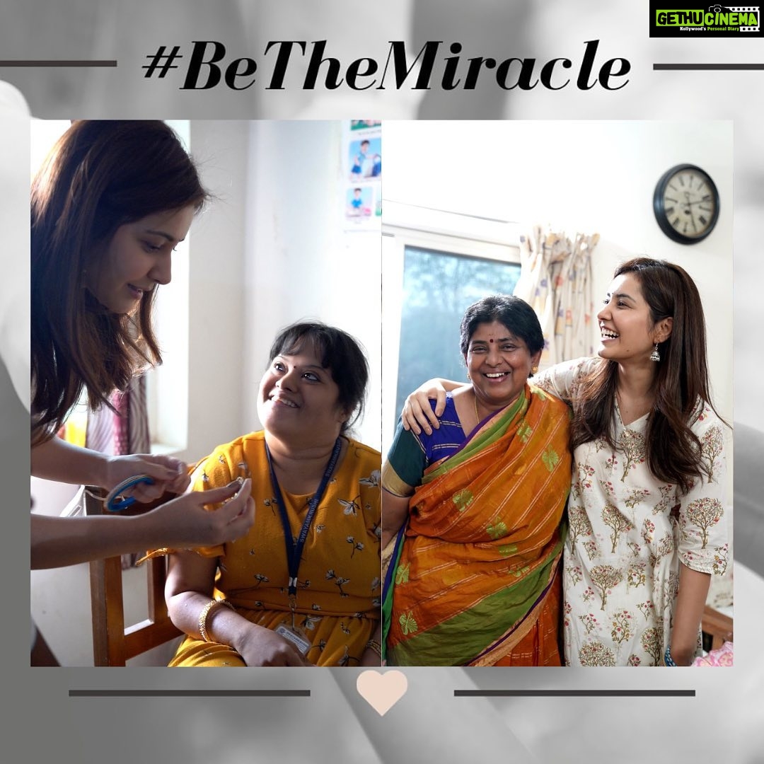 Raashi Khanna Instagram - I had the honour to meet a renowned special educator Mrs. Manjulaa Kalyan who runs Swayamkrushi, a home and school for the physically and mentally challenged. People from all walks of life leave these kids, even as days old, on their doorstep and never return. It was heartwarming to see her dedication towards uplifting them in all spheres of life. In whatever little way that you can, support them if you can and #bethemiracle in someone’s life.. Lots of love ♥️ Additional information on Swayamkrushi, India can be found at: http://www.swayamkrushi.org.in/