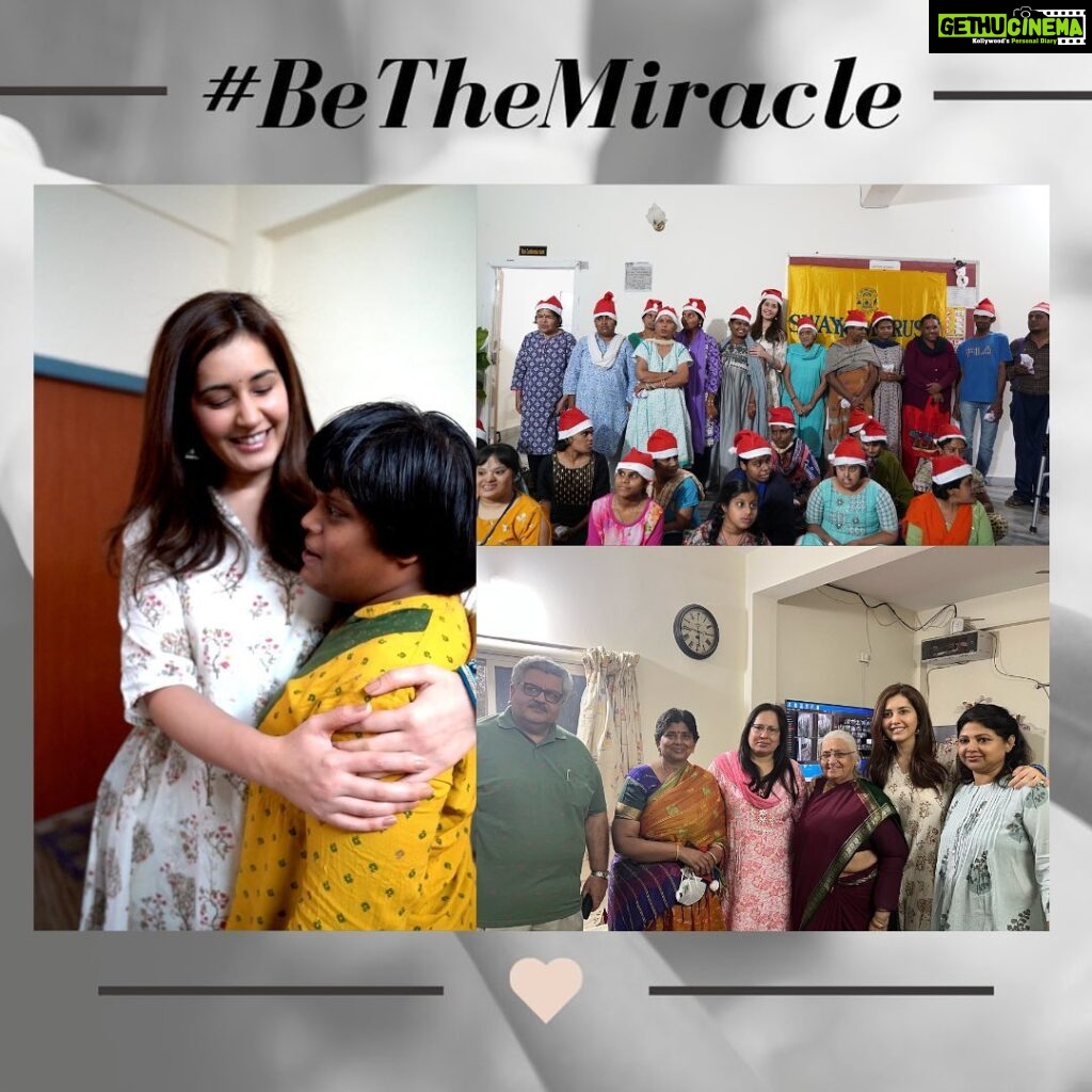 Raashi Khanna Instagram - I had the honour to meet a renowned special educator Mrs. Manjulaa Kalyan who runs Swayamkrushi, a home and school for the physically and mentally challenged. People from all walks of life leave these kids, even as days old, on their doorstep and never return. It was heartwarming to see her dedication towards uplifting them in all spheres of life. In whatever little way that you can, support them if you can and #bethemiracle in someone’s life.. Lots of love ♥️ Additional information on Swayamkrushi, India can be found at: http://www.swayamkrushi.org.in/