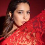Raashi Khanna Instagram – What does “red” mean to you?
