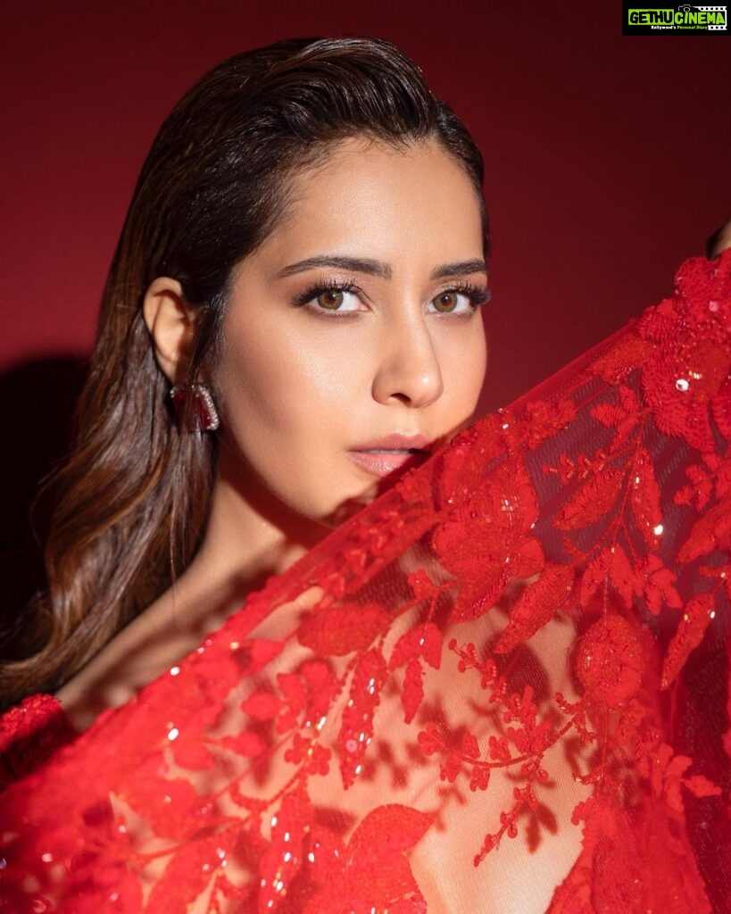 Raashi Khanna Instagram - What does “red” mean to you?